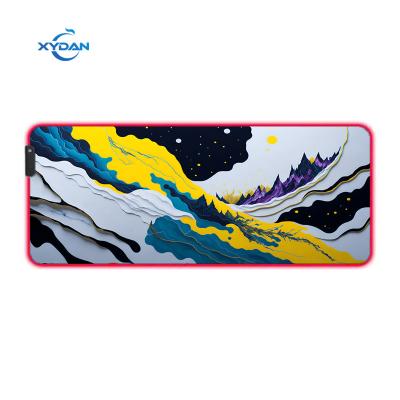 Chine Grand personnaliser Logo personnalisé Rgb Gaming Mouse Pads pour Gmaing à vendre