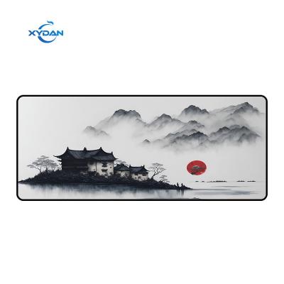 China XYDAN Natural Rubber Waterproof Custom Heat Transfer Mouse Pad Game Pad 350*300*2mm for sale