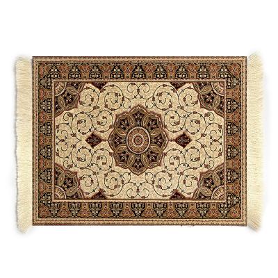 China Arabian Style Felt Pad Muslim Meditation Cushion Custom Coaster for Computer Accessories for sale