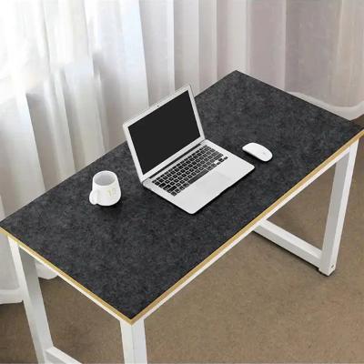 Cina Stile cartone animato Extra grande grigio Office Protector tastiera mouse pad Laptop feltro tavolo Mat in vendita