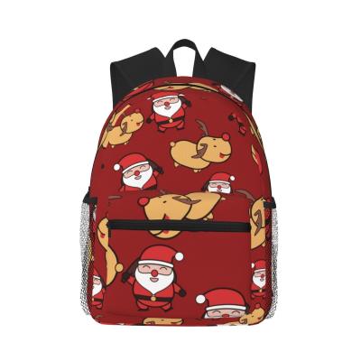 Chine Cadeau de Noël personnalisé Sac à dos pour enfants 600D Polyester Capacité 20-37 Litres Sac scolaire à vendre