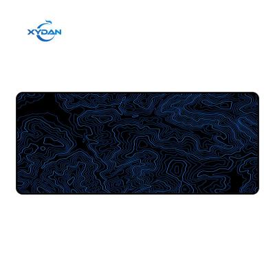 China Custom Mouse Pad mit Sperrkante und Linien Design für das Spielen 100% umweltfreundliches Material zu verkaufen