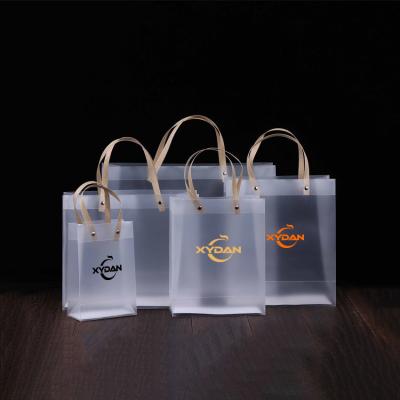 China Customized XYDAN Shopping Bags Plastics Top Sales Transparent PP PVC Organza Bag for sale