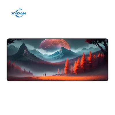 China Tapete de ratón de juego personalizado material calentado Pad de ratón para teclado y diseño no resbaladizo del ratón en venta