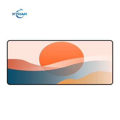 China Custom Sublimation Logo XL XXL Large Big Personalised Computer Desk Mat Gaming Mousepad for sale