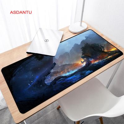 China Anime Gamer War Gaming Pad de mouse personalizável para escritório Materail Tecido de borracha natural à venda