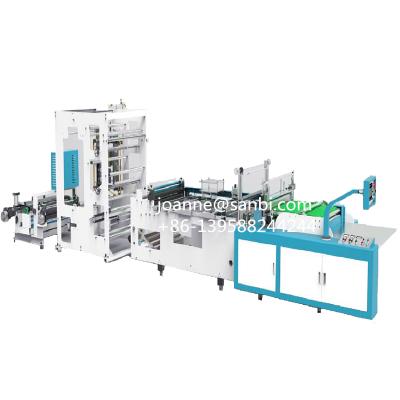 China Garment Shops High Speed ​​Automatic Zipper Lock Bag Making Machine for sale