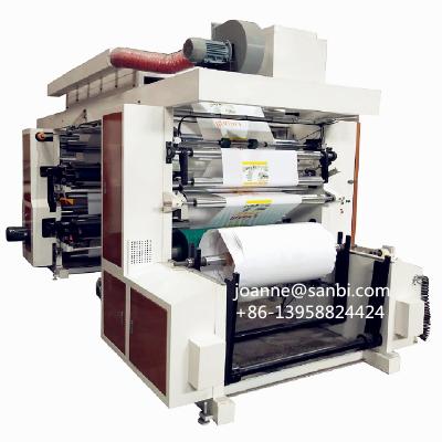 China High speed hotels flexo printing machine for paper for sale