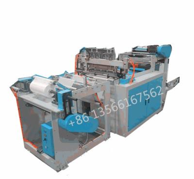 China Garbage Bag On Roll Semi Automatic PE/Poly Garbage /Trash Bag On Roll Plastic Bag Making Machine for sale