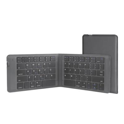 China Bluetooth Wireless Foldable Keyboard, Ultra-thin Folding Rechargeable Keyboard, Portable Wireless Keyboard for Smartphones for sale