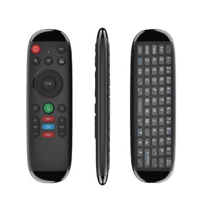 China Wireless Air Mouse for Android TV Box, Mini Wireless Keyboard Air Remote Mouse Control with RGB Backlit for TV Box for sale