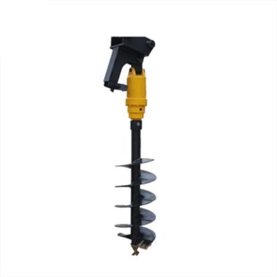 中国 Factory Hydraulic Excavator Attachments Post Hole Machine Tools Digging Earth Drilling Machine For Tree Planting 販売のため