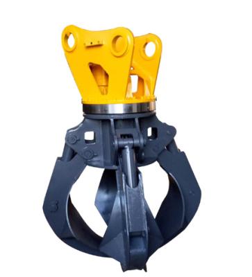 中国 Construction worksÂ   SEJIN Excavator Hydraulic Grapple Excavator Grapple Excavator Hydraulic Rotation Grapple 販売のため