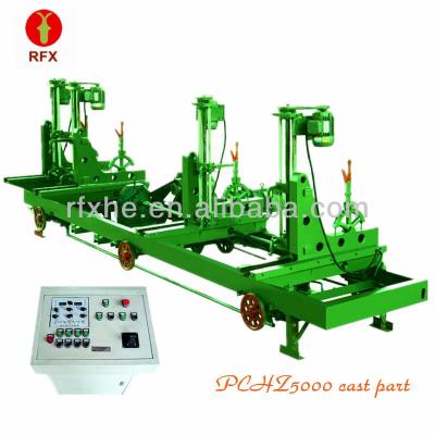 China Log Sending Car for Strip Saw PCHZ6000 Cast Auto-Feeding Trolley Part Saw Log Trolley for sale