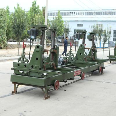 China Automatic Wooden Log Carriage Log Band Saw Wood Carriage Machine for sale