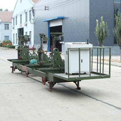 China PCQZ50-09C-4 Woodworker Log Cart For Wood Cutting for sale