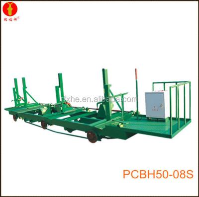 China Log sending car for strip saw PCBH50-08S Weldment auto-feeding strip saw cart for sale