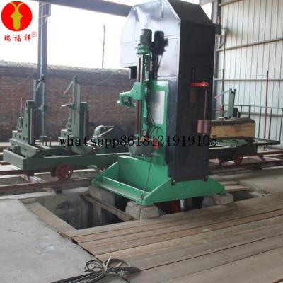 China Full Automatic Woodworking Machinery Repair Shops MJ3210AZ Saw Machine Vertical Raw Log Cutting Sawmill for sale