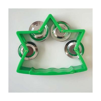 China Wholesale Cheap Percussion Toy Small Star Factory OEM Plastic Tambourine K-WA139 for sale