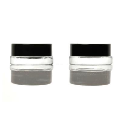 China Recipiente de concentrado de vidrio con tapa negra de 7 ml, frasco de vidrio negro concentrado de 5 ml Frasco de vidrio concentrado de 7 ml Frascos de vidrio de 9 ml en venta