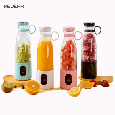 China Portable Rechargeable Blender The Electric Fruit Juicer Mini Juicer Cup Portable Blender Of Fine Quality Radio Citrus Fruit for sale