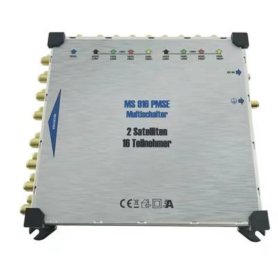 China Reusable High Quality MS916-PMSE Low Noise High Gain Satellite TV Signal Satellite System Multiswitch For Sale for sale