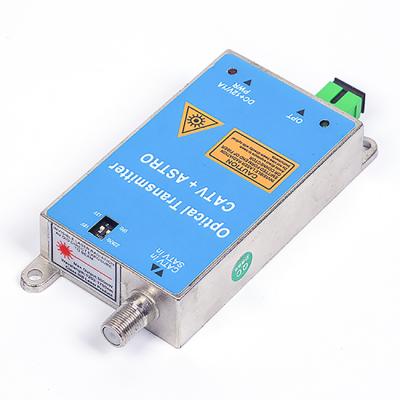 China Ultra High Quality Optical Circuit Micro Pitch Small CATV Freq Satellite Last Band Optical Transmitter for sale