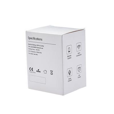 China Latest design smart home safe light volume small wireless remote control wifi smart power socket 16a for sale