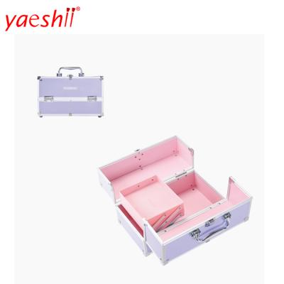 China Best Quality Collapsible Yeashii Cosmetic Case Professional Candy Color Contract Makeup Case for sale