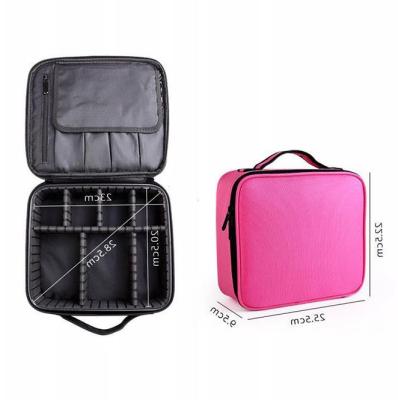 China YAESHII Fashion Custom Travel Travel Cosmetic Case Logo Professional Makeup Artist Traveling Case For Women for sale