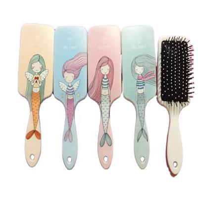 China Big Hair Massager Brush Classic Silky Smoothing Comb Touch Strong Ability For Hair Brush for sale