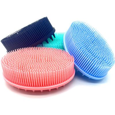 China Salon Yaeshii Wholesale Price Body Care Baby Bath Massager Silicone Soft Eco-friendly Scalp Brush for sale