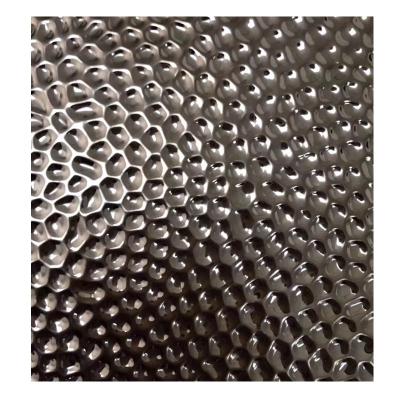 China Decorative Construction 304 Panel 316 Stainless Steel Sheet For Wall Decor Texture Corrugated Steel Plate for sale