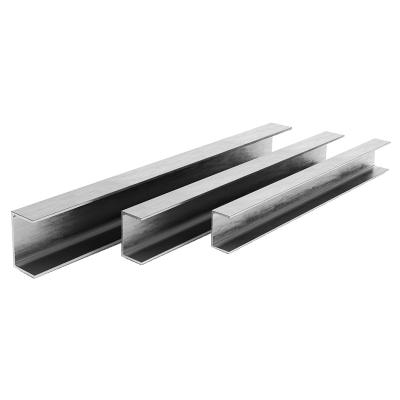 China Customizable Stainless Steel Construction Section C Channel U Beam For Construction Project for sale