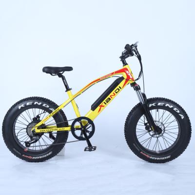 Chine 2021 High Quality Aluminum Alloy Fat Tire Electric Bike 26inch 350w Electric Bike Electric Bike à vendre