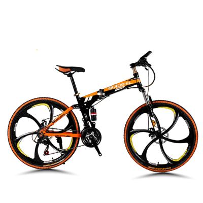 China 16 inch folding bike foldable bicycle with basket 29 inch folding bicycle cheap folding mountain bike hot sale Te koop