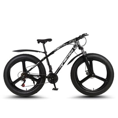 Chine Aluminum alloy fat bike adult wide tire mountain bike with 26 inch wheel full suspension fat mountain bike à vendre