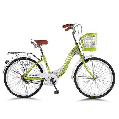 China 2021 street ladies vintage city cycle bicycle for sale/classic 24 inch bike /city bikes for ladies Te koop