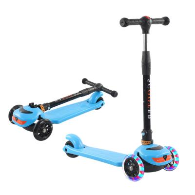 중국 Best Quality Three Wheel Scooter / 3 Wheel Young Kids Scooter / Boys Toy Scooter For 2-8 Years Old Kids 판매용