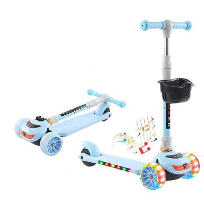 China Non electric youth kids scooters/3 wheel scooter for kids /wholesale cheap boys baby scooter for 5-6 years old for sale