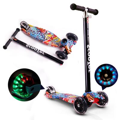 China Young 3 Wheel Hand Brake Kids Kick Scooter/Scooters/Scooty Kids For Kids for sale