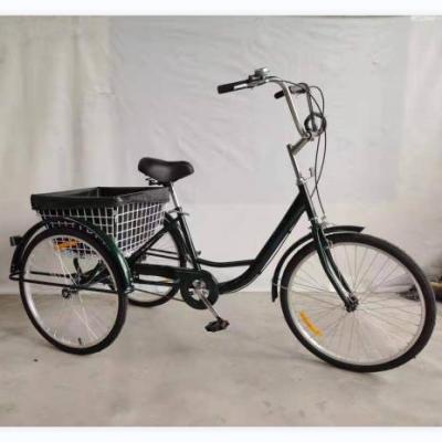 China Steel Tricycle 24 Inch Tricycles Single Speed ​​Carton Steel Frames With Cheapest Price Tricycle en venta