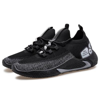 China Men's Spring Wear-Resistant Soles Of Fly Weave Weave Breathable Trend Top Running Sneakers Wear Resistant Soles for sale