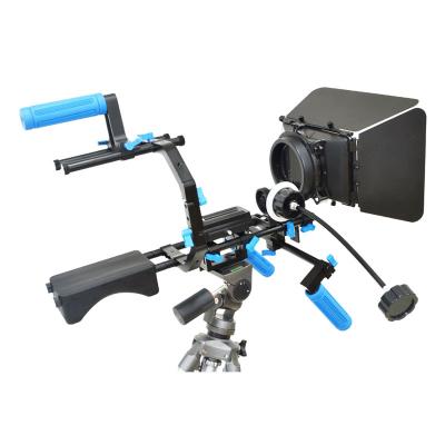 China DSLR Camera Stabilizer Film Kit Shoulder Mount Rig Set Rig Support Cage DSLR SET300 for sale