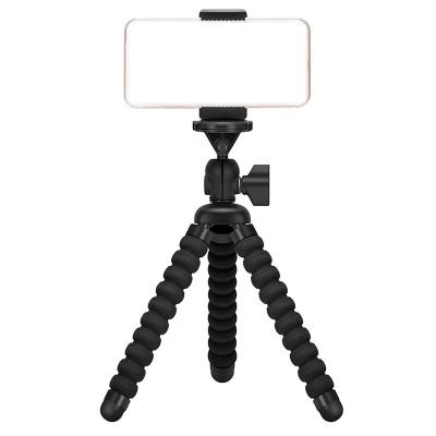 China PORTABLE Tripod Mini Portable Phone Tripod and Flexible Universal Adjustable Camera Stand Holder for sale