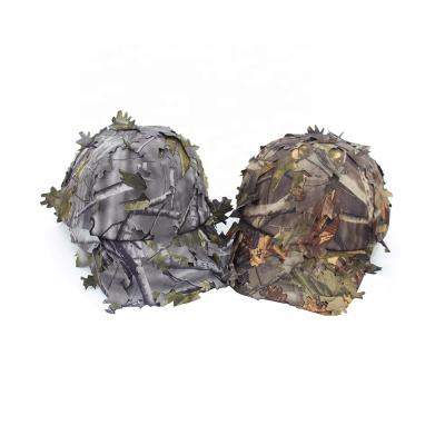 China Comfortable and Lightweight HM1006 Camouflage Leaves Camouflage Hat Cap for sale