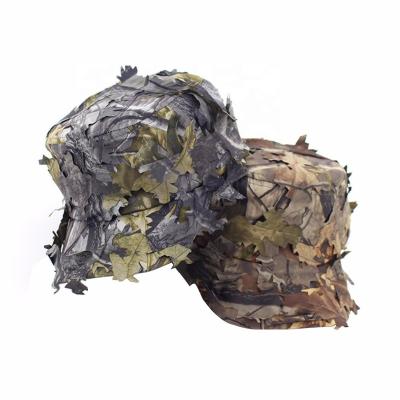 China Comfortable And Lightweight Flat Top Hat HM1007 Camouflage Jungle Leaves for sale