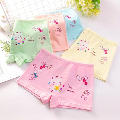 China Thermal 2~12 Years Old Cute Cartoon Girls Price Cheap Girls Underwear Kids Underwear Briefs From China for sale