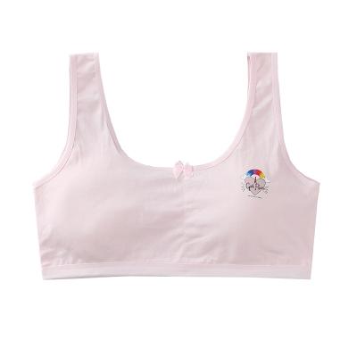 China Antibacterial Kids Bras 8-16 Years Old Teenage Girls Underwear Cotton Training Bras For Young Girls for sale