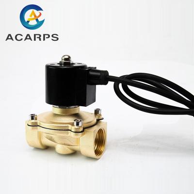 China General Brass Waterproof Direct Acting Underwater Solenoid Valve 1-1/4 Inch IP68 Fountain Solenoid Valve Bottom Water Solenoid Valve for sale